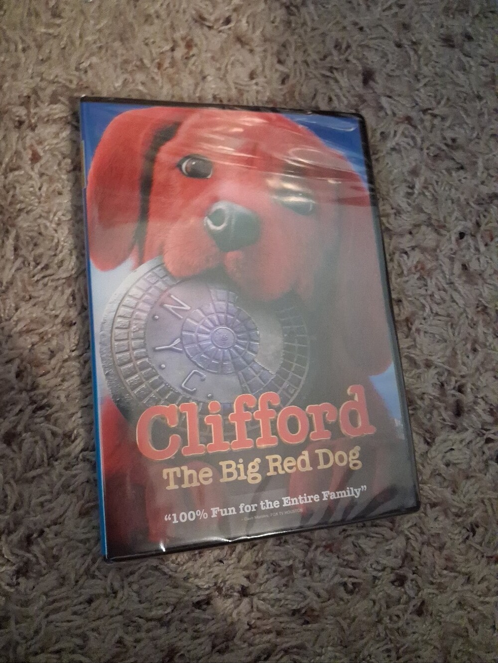 Clifford The Big Red Dog DVD - Red, Blue